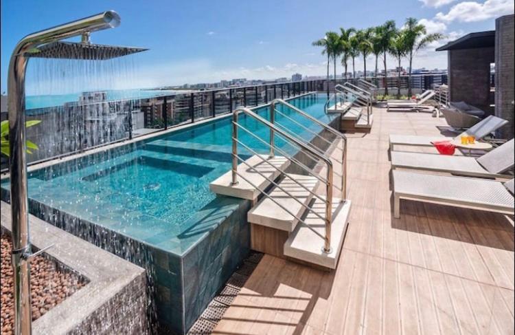 Apto Time - Vista Mar Em Ponta Verde Maceio 아파트 외부 사진