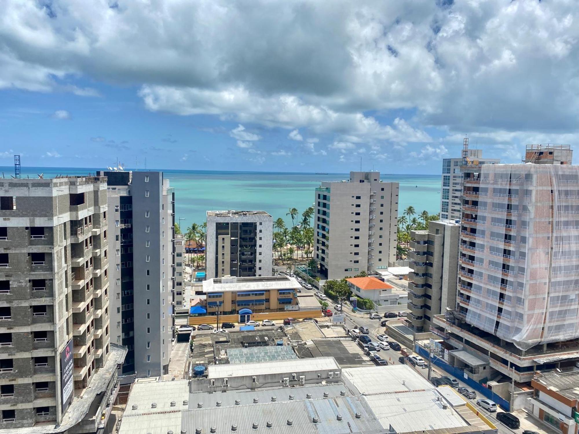Apto Time - Vista Mar Em Ponta Verde Maceio 아파트 외부 사진