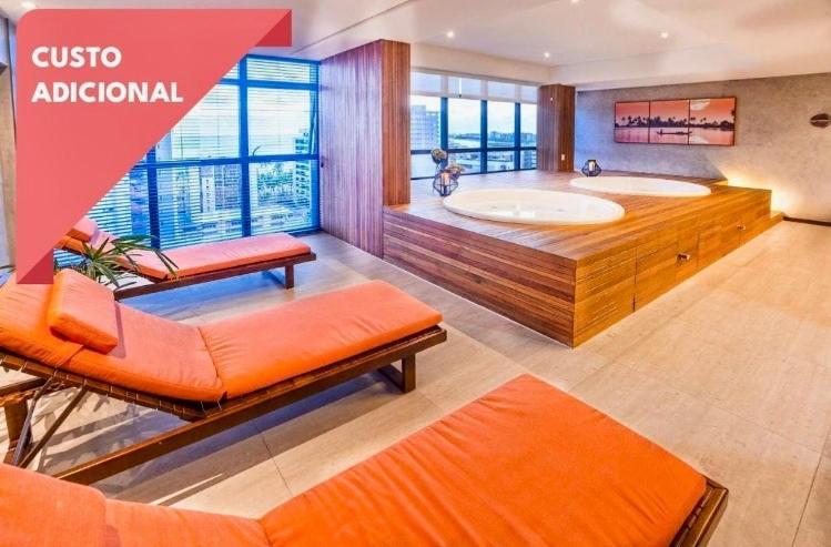 Apto Time - Vista Mar Em Ponta Verde Maceio 아파트 외부 사진